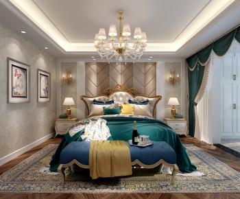European Style Bedroom-ID:438326326