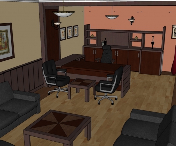 Modern Manager's Office-ID:227985389