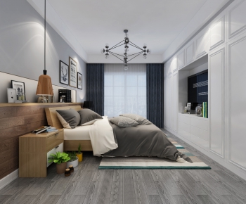 Nordic Style Bedroom-ID:894166457