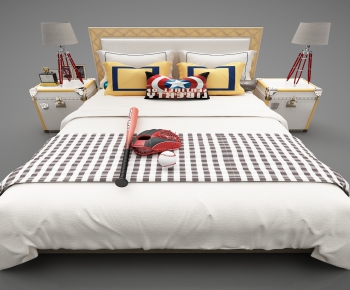 Modern Child's Bed-ID:286258613