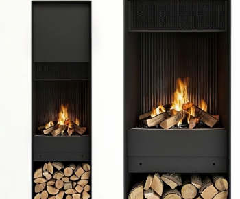 Modern Fireplace-ID:530317271