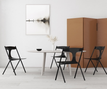 Modern Dining Table And Chairs-ID:409224592