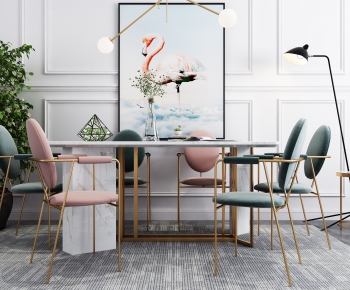 Modern Dining Table And Chairs-ID:116172497