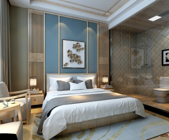 New Chinese Style Guest Room-ID:649762194