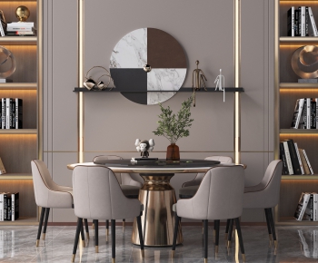 Modern Dining Table And Chairs-ID:623222718