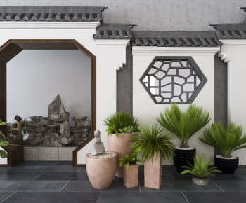 New Chinese Style Garden-ID:770948531