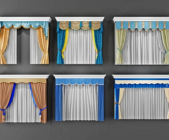 New Chinese Style The Curtain-ID:255212878