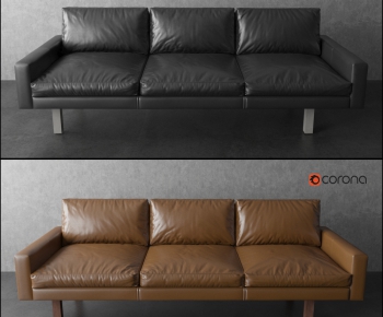 Modern Three-seat Sofa-ID:712607186