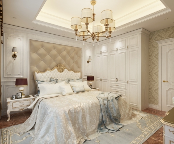Simple European Style Bedroom-ID:531647179