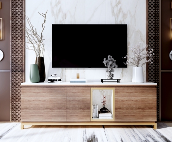 New Chinese Style TV Cabinet-ID:592293284