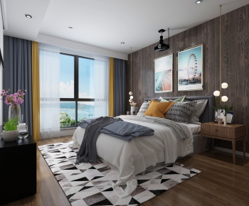 Nordic Style Bedroom-ID:109688887