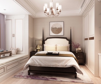 American Style Bedroom-ID:585238923