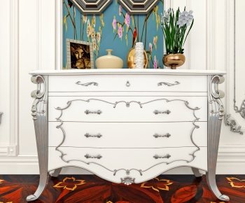 Simple European Style Side Cabinet-ID:805277424