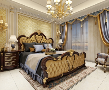 European Style Bedroom-ID:841875814