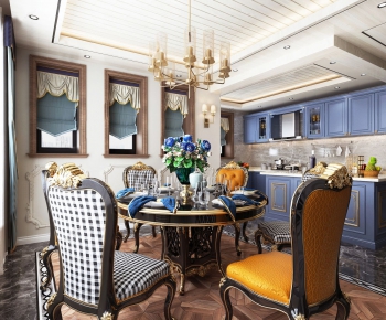 New Classical Style Dining Room-ID:986511714