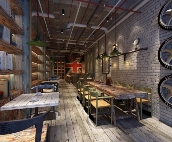 Industrial Style Cafe-ID:958683264