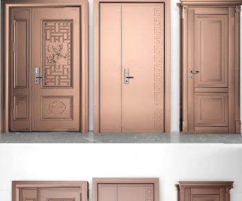 New Chinese Style Door-ID:857239512