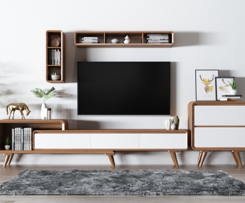Nordic Style TV Cabinet-ID:236558554