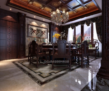 Chinese Style Dining Room-ID:845213815