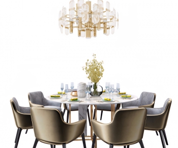 Modern Dining Table And Chairs-ID:782650222