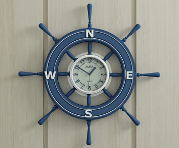 Mediterranean Style Wall Clock-ID:899208638