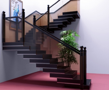 Modern Stair Balustrade/elevator-ID:537441418