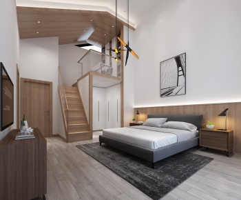 Modern Bedroom-ID:445808737