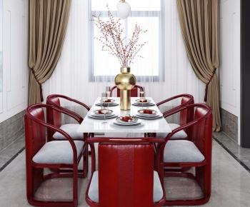 Chinese Style Dining Room-ID:185820155