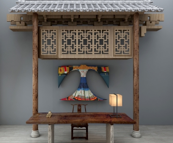 New Chinese Style Ancient Architectural Buildings-ID:764402122