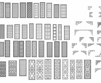 New Chinese Style Partition-ID:386965421