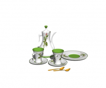Modern Tea Set-ID:650608953