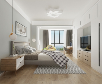 Nordic Style Bedroom-ID:763114736