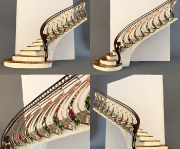 Modern Stair Balustrade/elevator-ID:488539667
