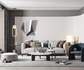 Nordic Style A Living Room-ID:867675312