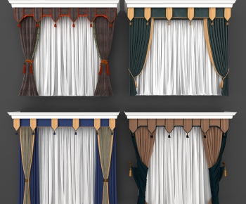 New Chinese Style The Curtain-ID:134919386