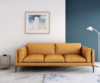 Modern Three-seat Sofa-ID:993013677