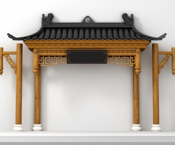 New Chinese Style Building Component-ID:838938557