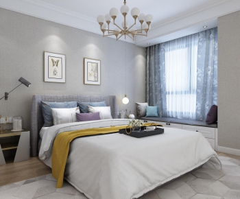 Simple European Style Bedroom-ID:533011475