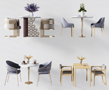 Modern Dining Table And Chairs-ID:803414886