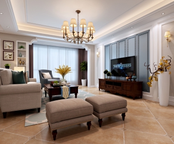 American Style A Living Room-ID:562678427