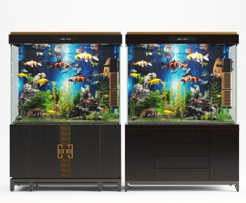 New Chinese Style Fish Tank-ID:382989637