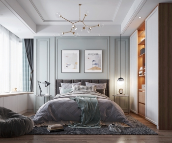Nordic Style Bedroom-ID:374695145