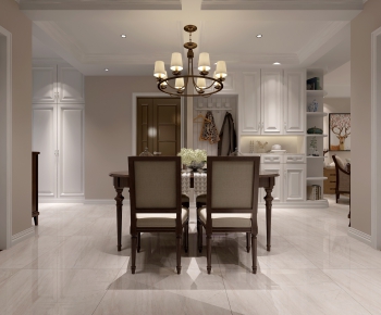 American Style Dining Room-ID:643477843