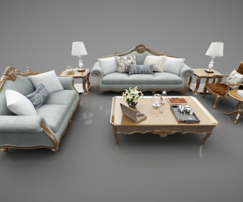 European Style Sofa Combination-ID:498907633