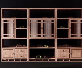 New Chinese Style Bookcase-ID:813834766