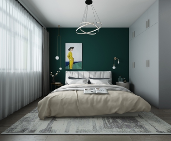 Nordic Style Bedroom-ID:565998136