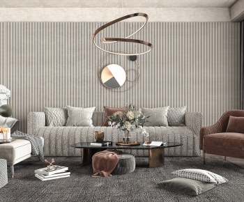 Modern A Living Room-ID:149533576
