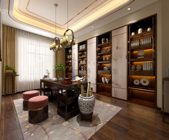 Chinese Style Study Space-ID:885083342