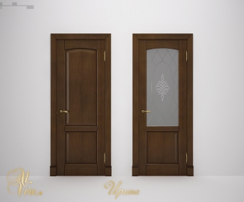 European Style Solid Wood Door-ID:724245995