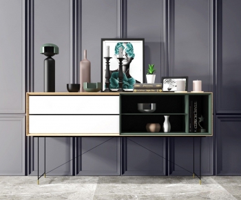 Nordic Style Side Cabinet-ID:714271436